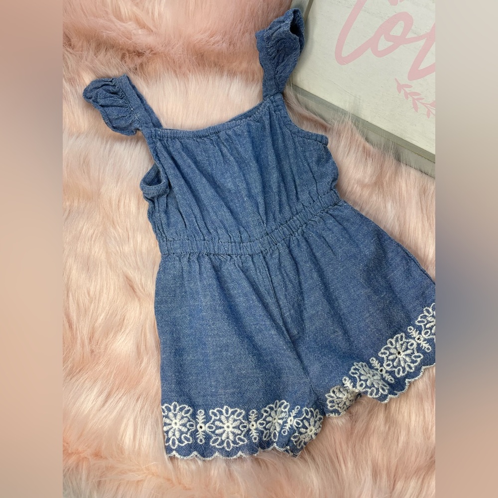 Baby Gap denim romper | 18-24 months